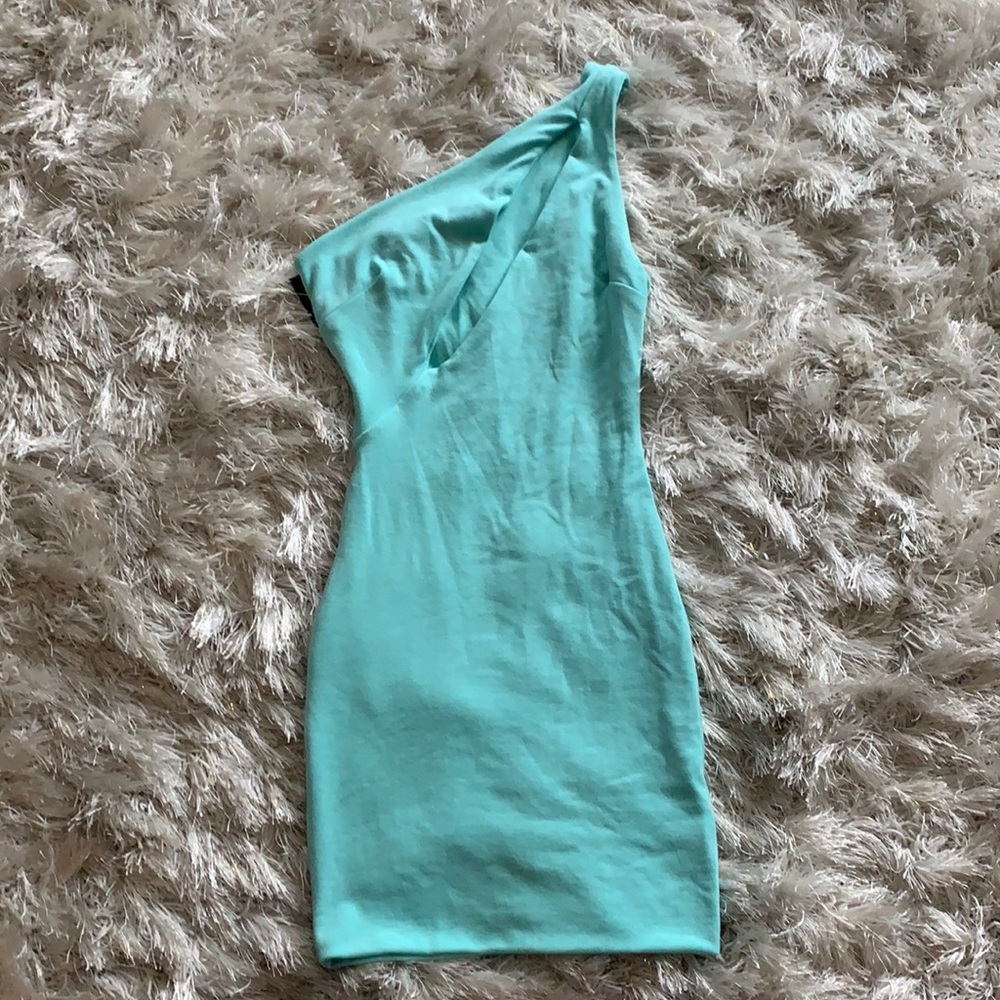 Cleavage anyone? Sexy mini dress